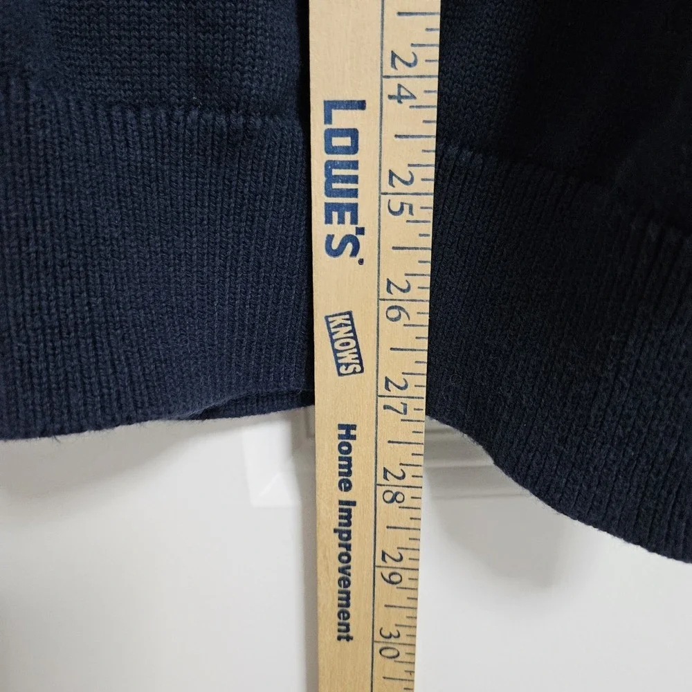 Nautica Sweater Mens XL Navy Sailing Team Yacht‎ Club Graphic Cotton Crewneck